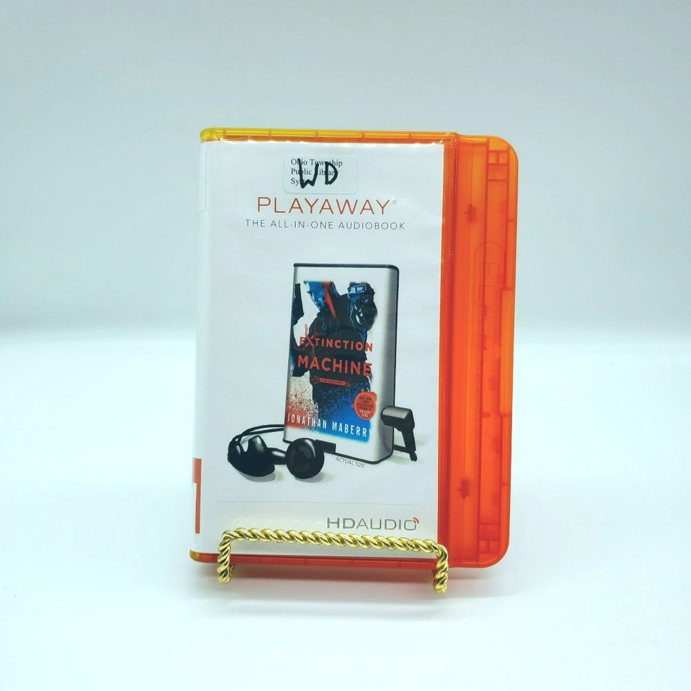 PLAYAWAY THE ALL IN ONE AUDIOBOOK EX-LIBRARY Extinction Machine